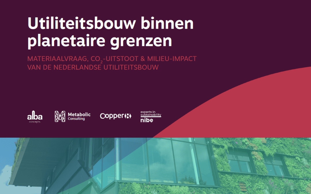 Utiliteitsbouw cruciaal voor klimaatdoelen, versnelling nodig voor grotere impact