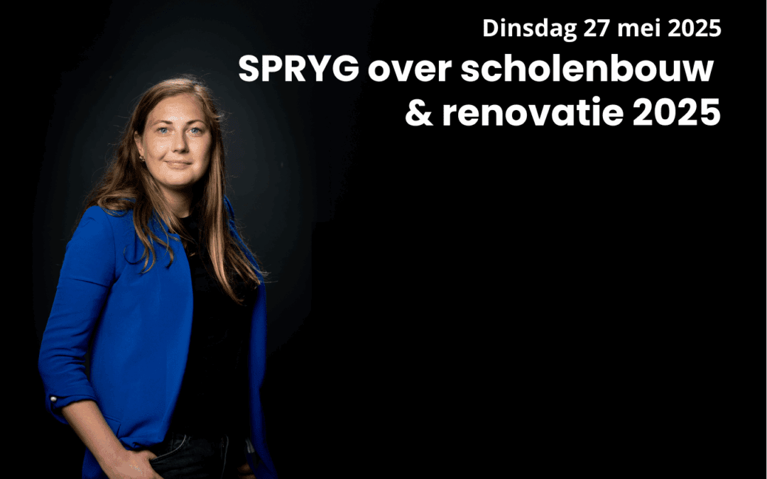 Jip spreker op Scholenbouw & Renovatie van SPRYG